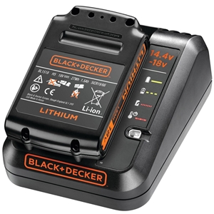 BLACK & DECKER 1A Laddare + 1.5Ah Batteri