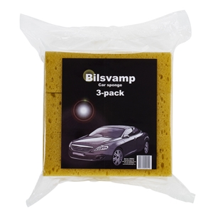 Bilsvamp 3 Pack