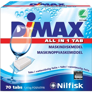 Dimax Maskindisk Tabs