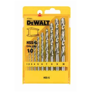 DeWalt Metallborrsats HSS-G 10 st